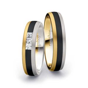 Gelbgold/Zirkonium/Weißgold