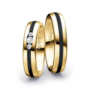 Gelbgold/Zirkonium/Gelbgold