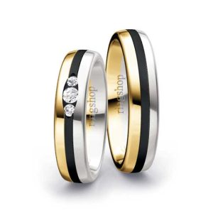 Gelbgold/Zirkonium/Weißgold