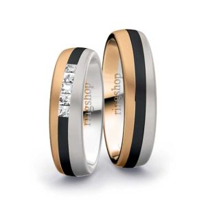 Rosegold/Zirkonium/Weißgold