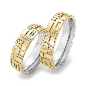 Gelbgold/Weißgold