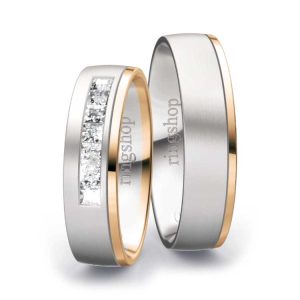 Weißgold/Rosegold