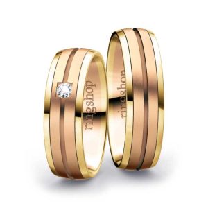 Gelbgold/Rotgold/Gelbgold