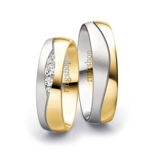 Weißgold/Gelbgold