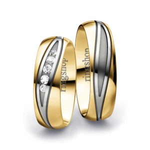 Gelbgold/Platin/Gelbgold