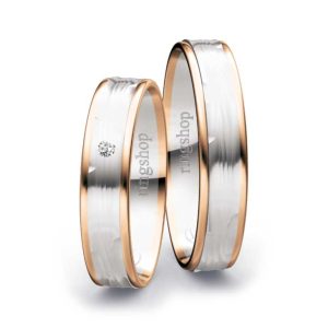 Rotgold/Weißgold/Rotgold