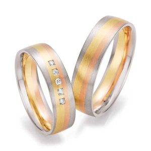 Weißgold/Gelbgold/Rotgold/Weißgold