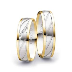 Gelbgold/Weißgold/Gelbgold
