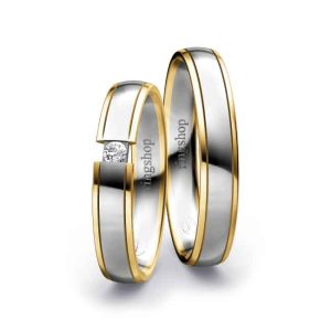 Gelbgold/Platin/Gelbgold