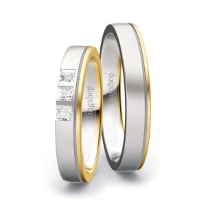 Weißgold/Gelbgold