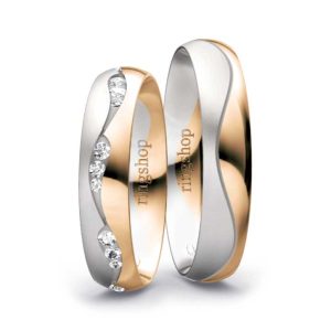 Weißgold/Rosegold